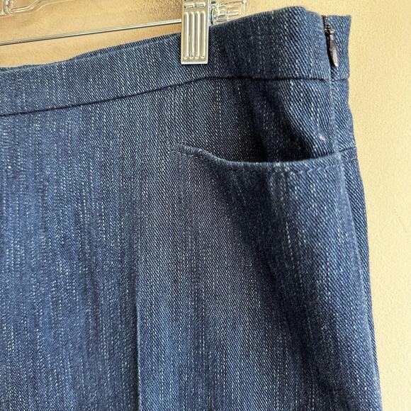 Akris Punto Minata Fringe Ankle Crop Denim Pants 16 - Picture 5 of 10